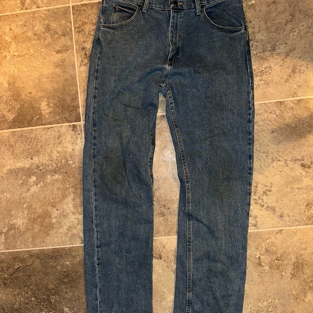 Wrangler Men's Straight Blue Jeans